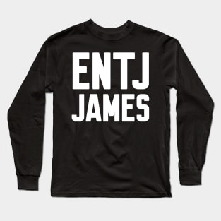 Personalized ENTJ Personality type Long Sleeve T-Shirt